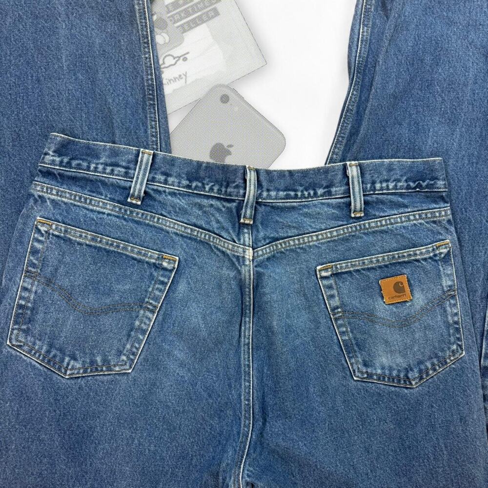 Vintage Baggy Carhartt Work Jeans - Picture 2 of 8